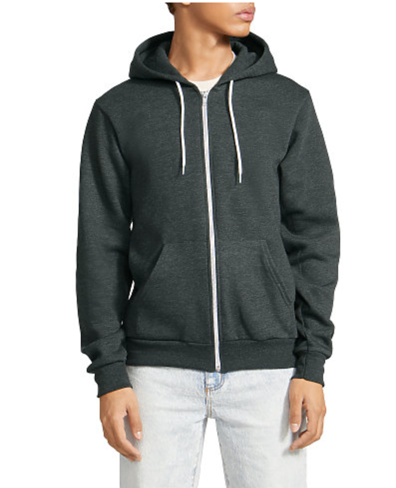 American Apparel Unisex Flex Fleece Zip Hooded Sweatshirt