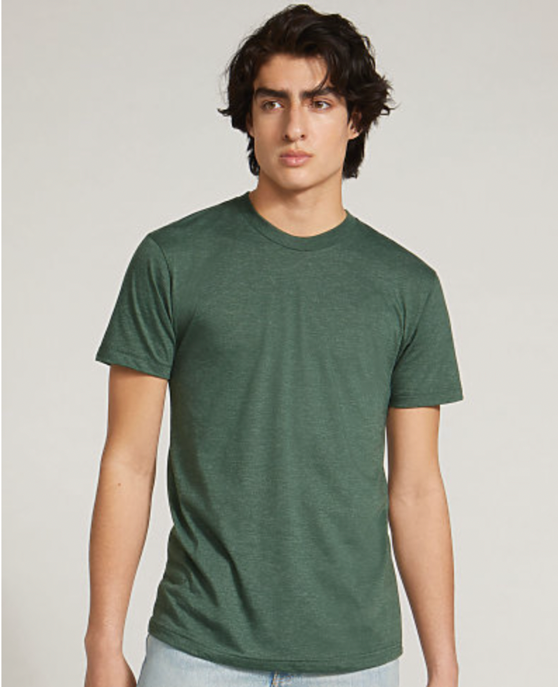 American Apparel Unisex Poly/Cotton Crew Neck T-Shirt