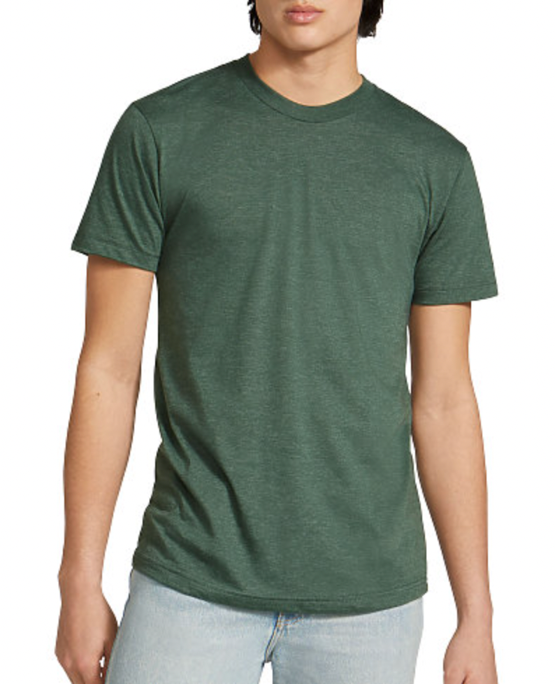 American Apparel Unisex Poly/Cotton Crew Neck T-Shirt