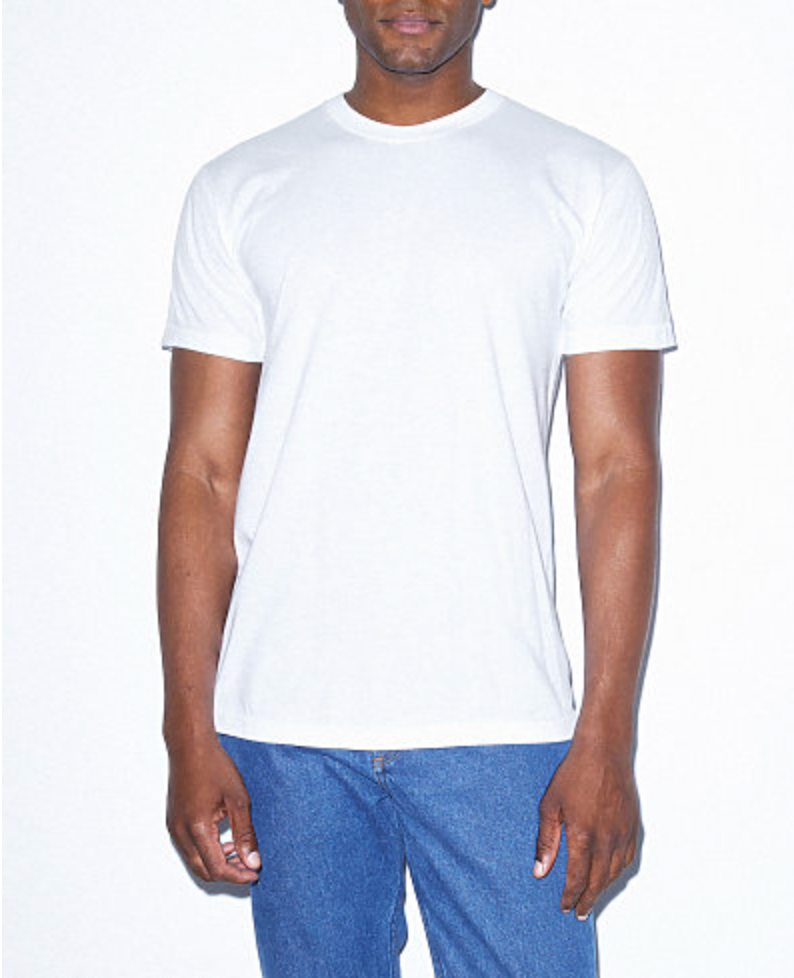 American Apparel Unisex Poly/Cotton Crew Neck T-Shirt