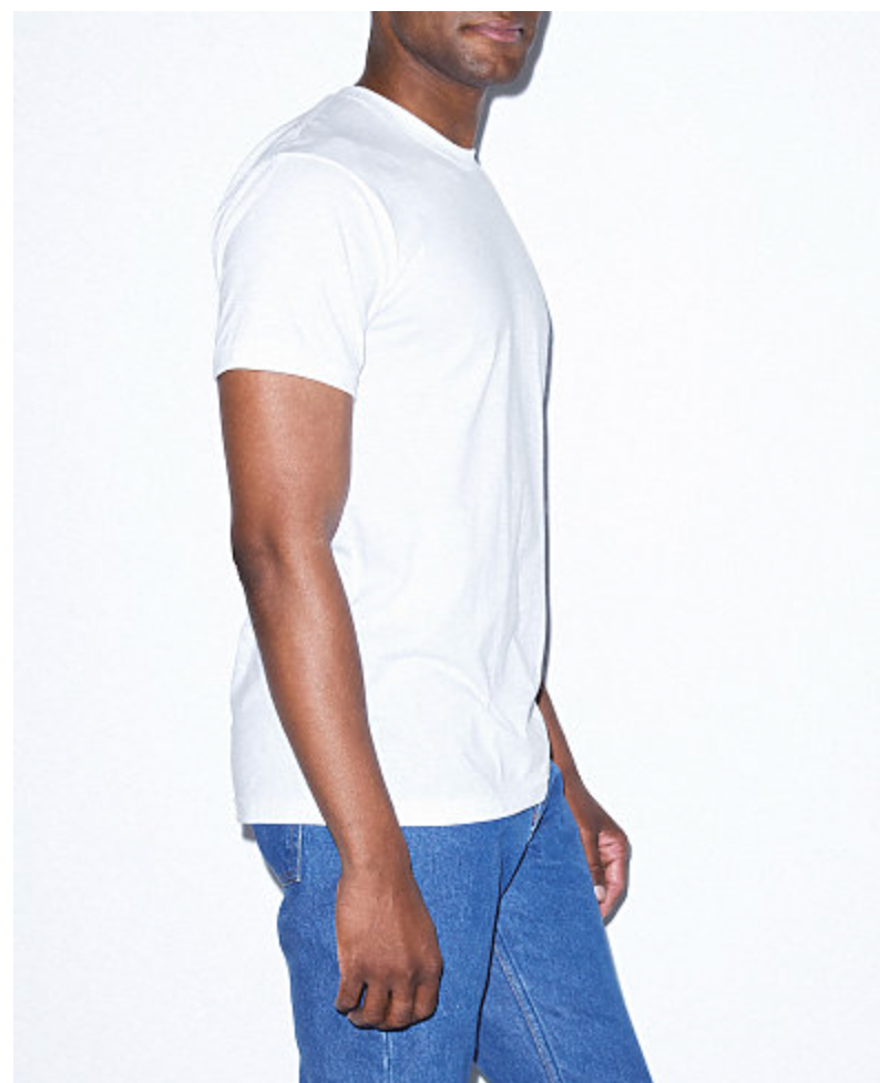 American Apparel Unisex Poly/Cotton Crew Neck T-Shirt