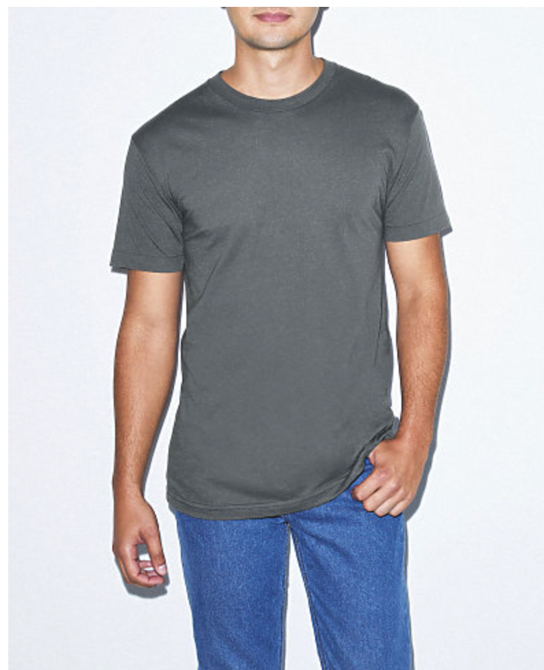 American Apparel Unisex Poly/Cotton Crew Neck T-Shirt