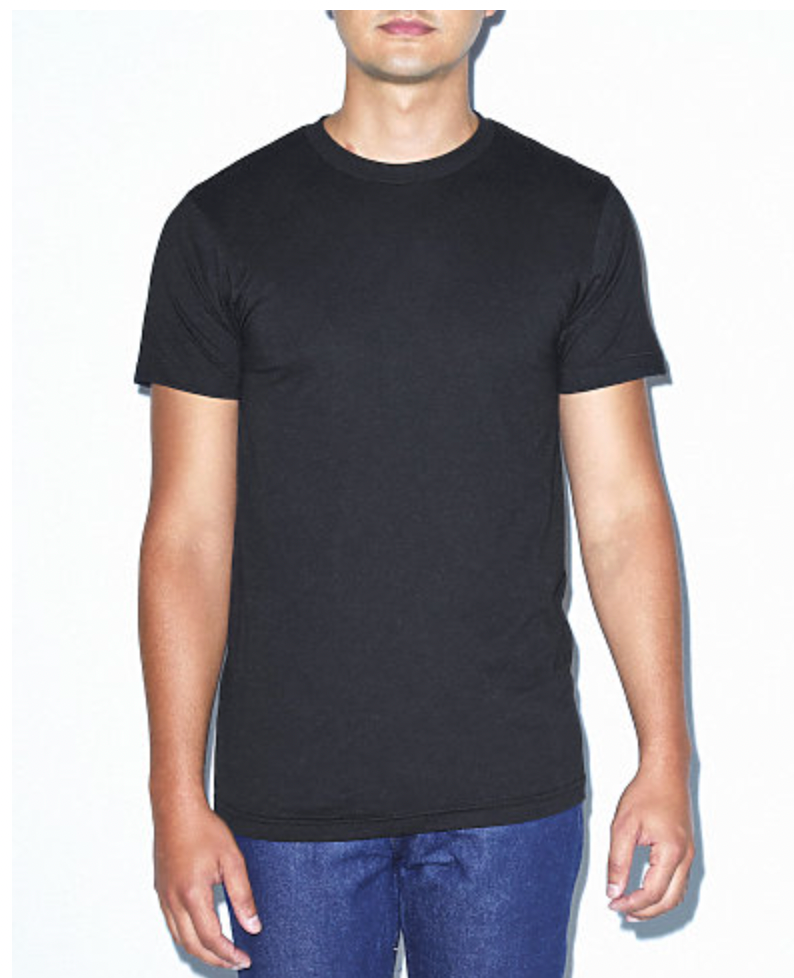 American Apparel Unisex Poly/Cotton Crew Neck T-Shirt