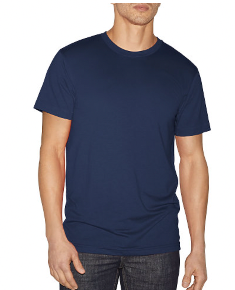 American Apparel Unisex Poly/Cotton Crew Neck T-Shirt