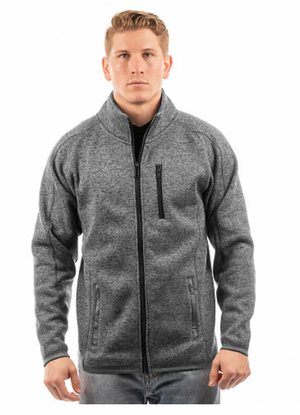 Burnside Men's Sweater Knit Jacket