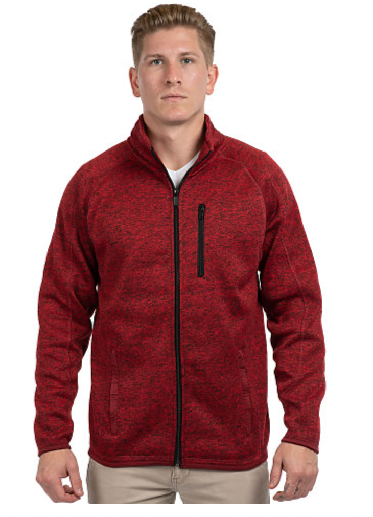 Burnside Men's Sweater Knit Jacket