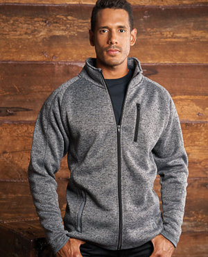 Burnside Men's Sweater Knit Jacket