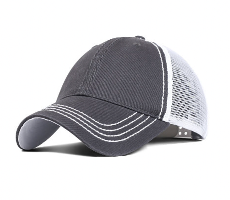 Fahrenheit Garment Washed Cotton Mesh Back Hat