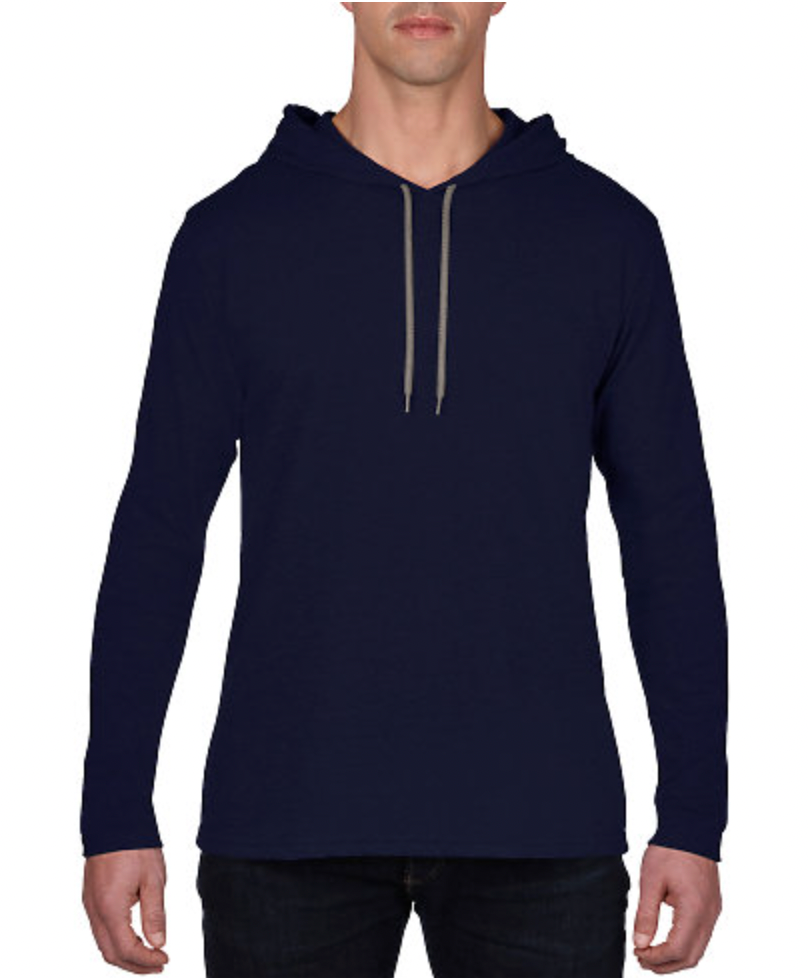 Gildan Softstyle Adult Long Sleeve Hooded T-Shirt