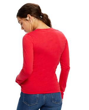 US Blanks Ladies' Long Sleeve Tee