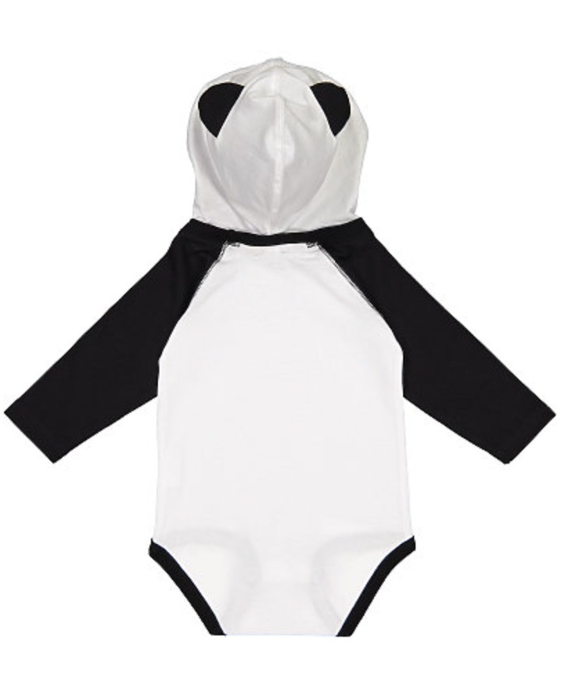 Rabbit Skins Infant Long Sleeve Bodysuit with Ears