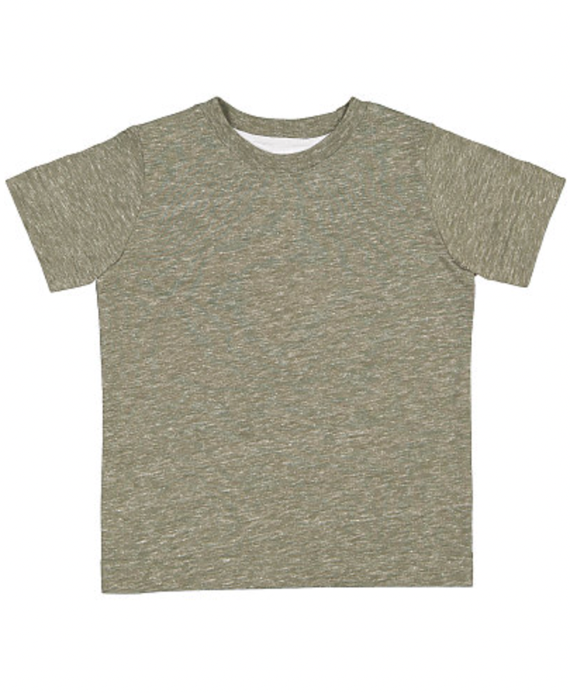 Rabbit Skins Toddler Melange Jersey Tee