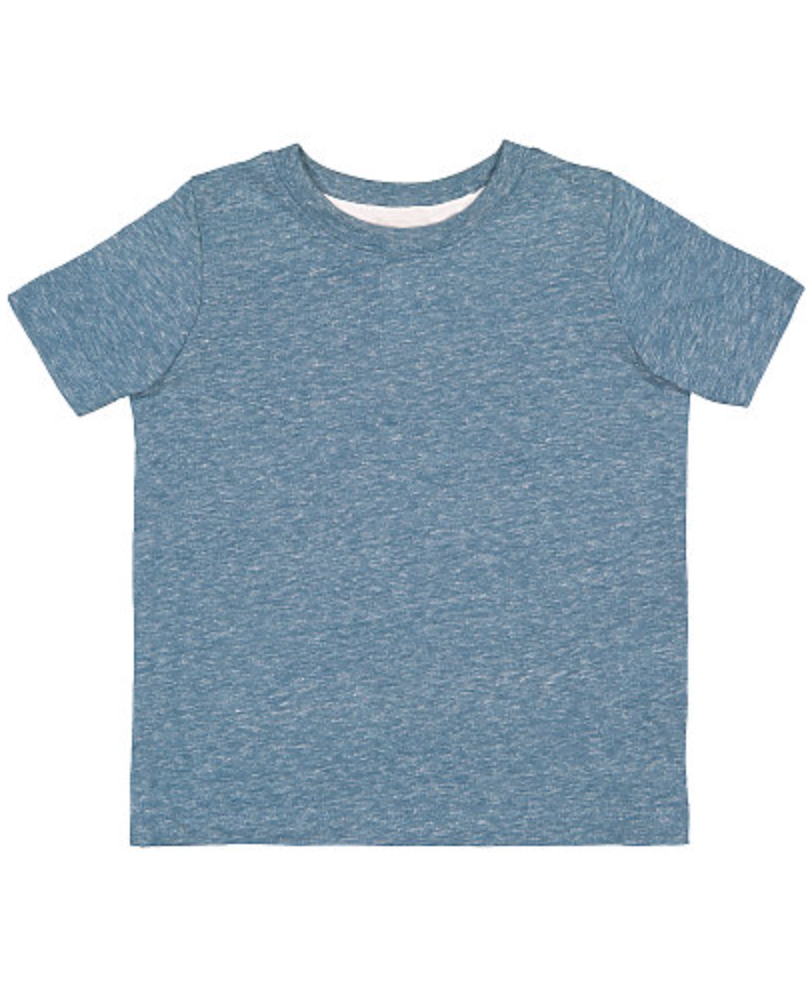 Rabbit Skins Toddler Melange Jersey Tee