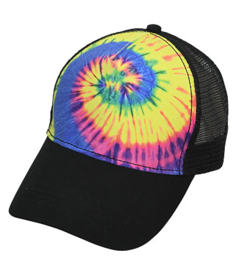 Colortone Tie Dye Trucker Hat