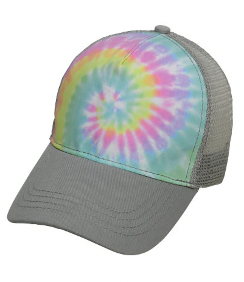 Colortone Tie Dye Trucker Hat