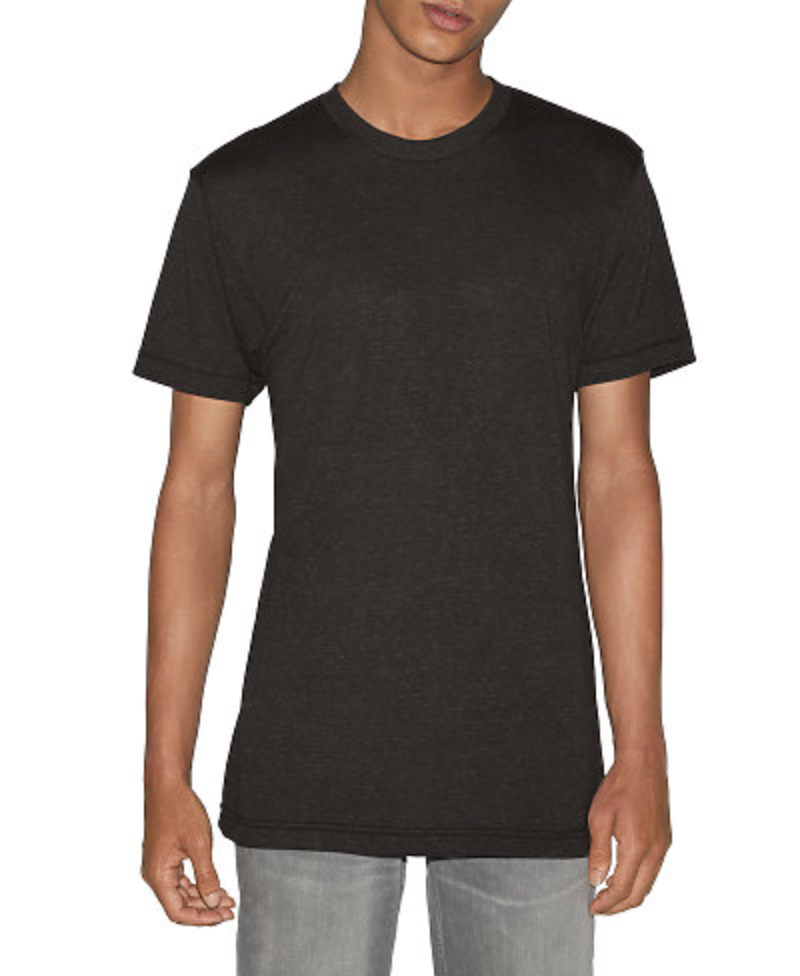 American Apparel Unisex Tri-Blend Track T-Shirt