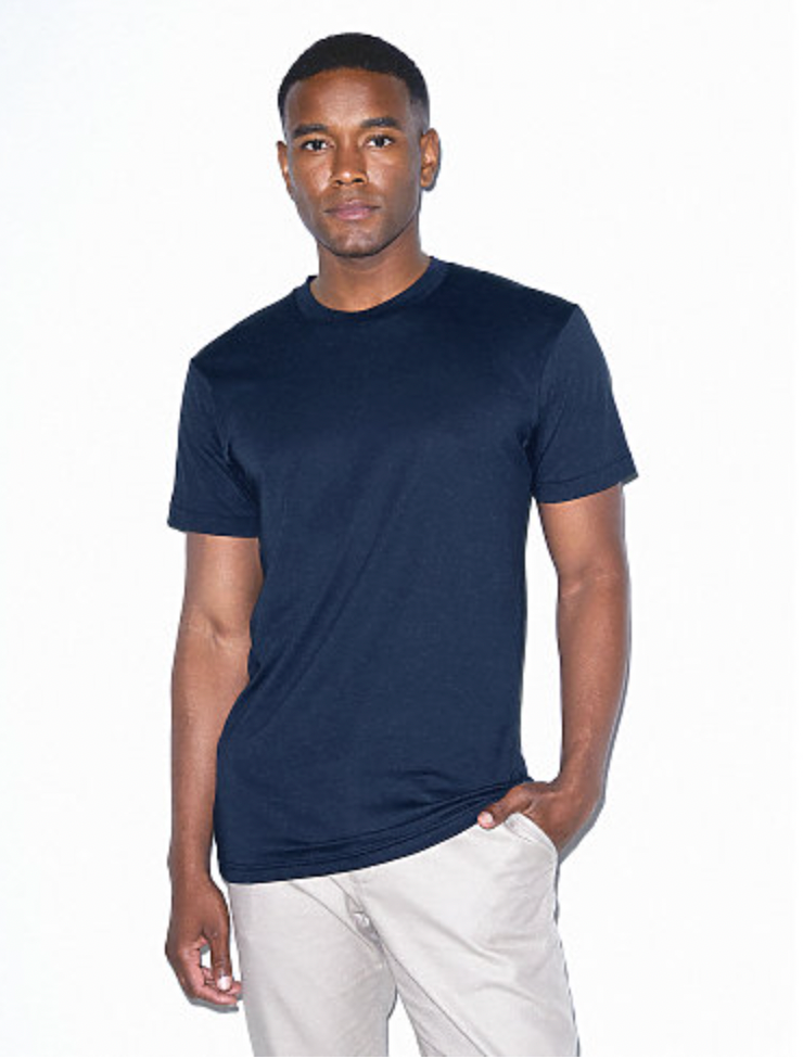 American Apparel Unisex USA Poly/Cotton Crew Neck T-Shirt