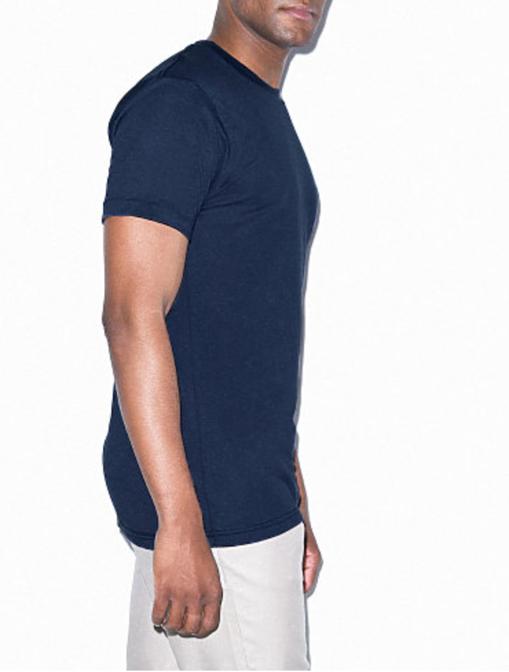 American Apparel Unisex USA Poly/Cotton Crew Neck T-Shirt