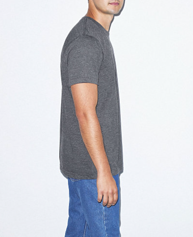 American Apparel Unisex USA Poly/Cotton Crew Neck T-Shirt