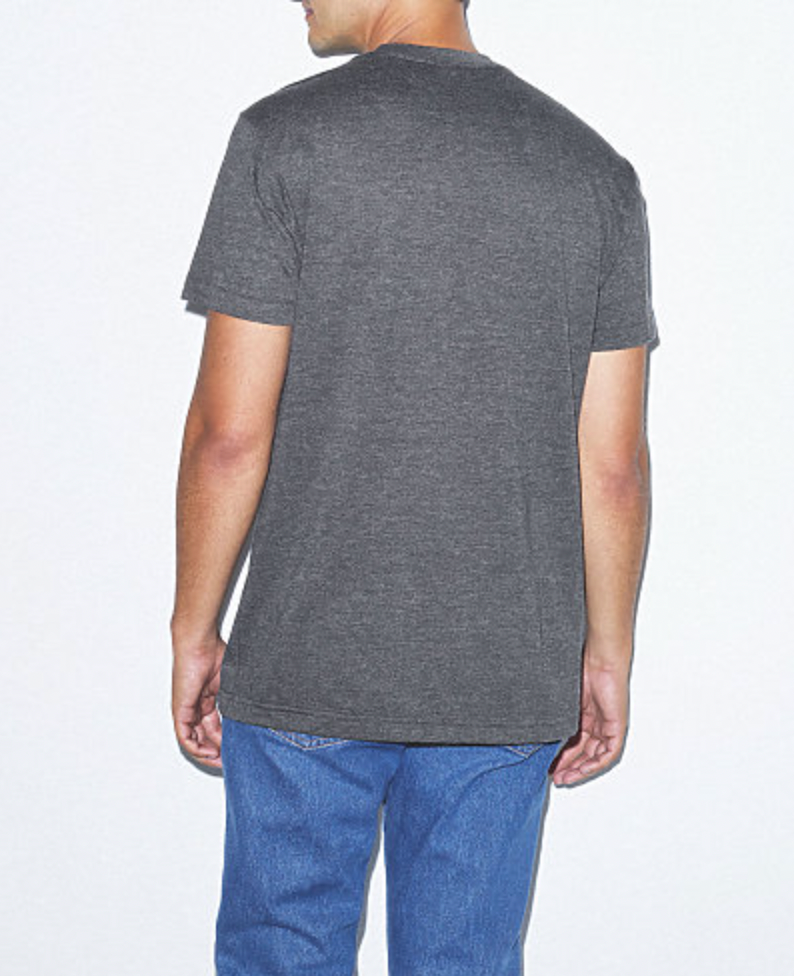American Apparel Unisex USA Poly/Cotton Crew Neck T-Shirt