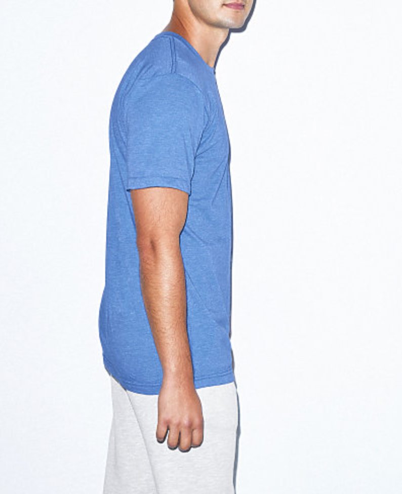 American Apparel Unisex USA Poly/Cotton Crew Neck T-Shirt