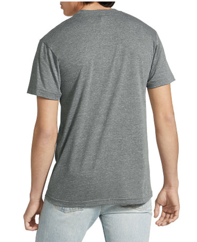 American Apparel Unisex USA Tri-Blend Track T-Shirt