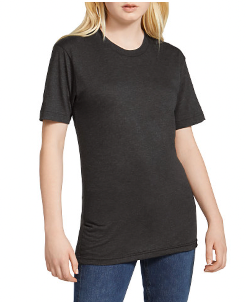 American Apparel Unisex USA Tri-Blend Track T-Shirt