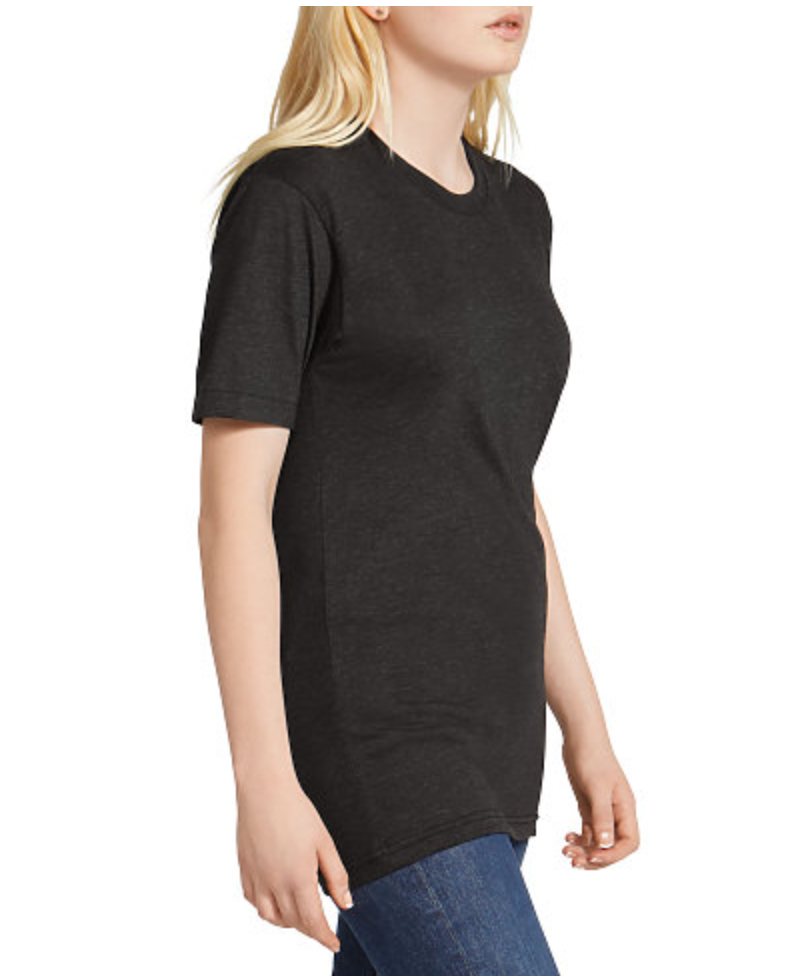 American Apparel Unisex USA Tri-Blend Track T-Shirt