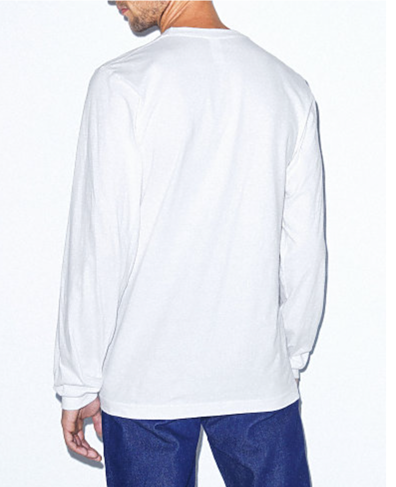 American Apparel Unisex Fine Jersey Long Sleeve T-Shirt