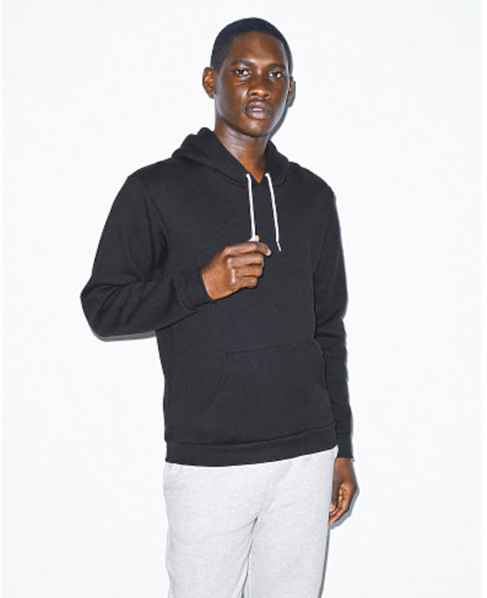 American Apparel Unisex Flex Fleece Drop Shoulder Pullover Hood
