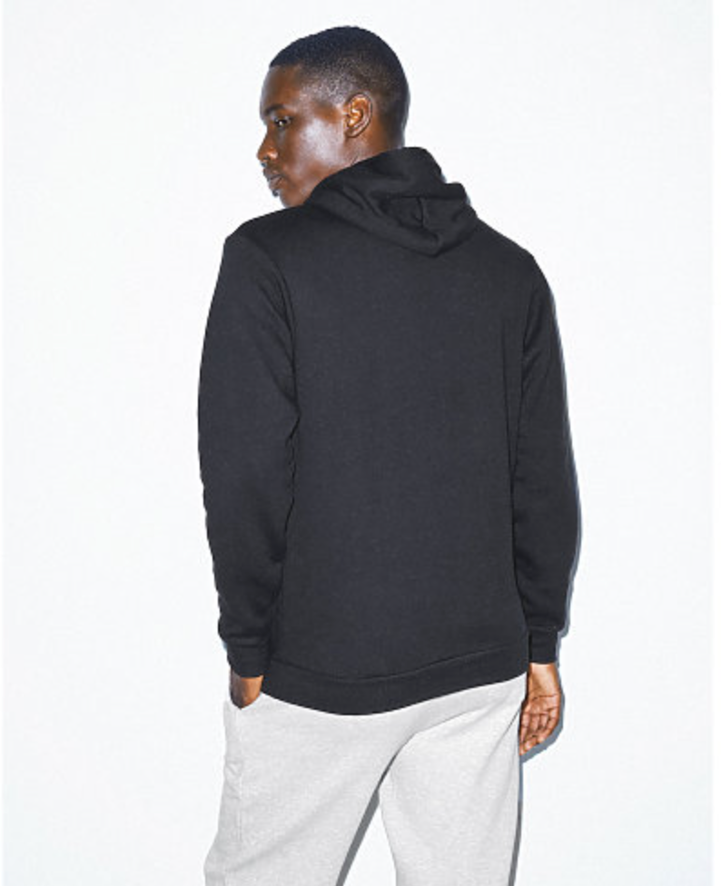 American Apparel Unisex Flex Fleece Drop Shoulder Pullover Hood