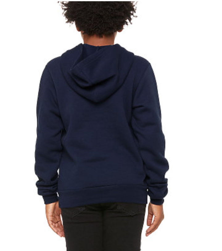 BELLA+CANVAS Youth Sponge Fleece Pullover Hood