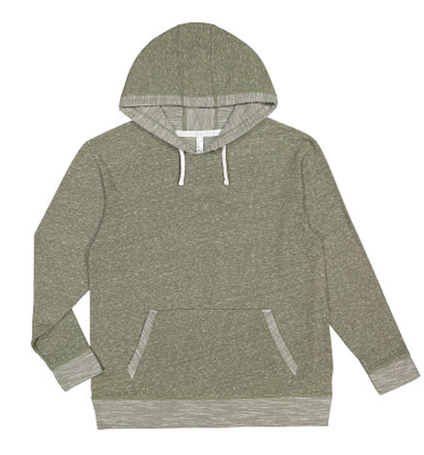 LAT Adult Harborside Melange French Terry Hoodie