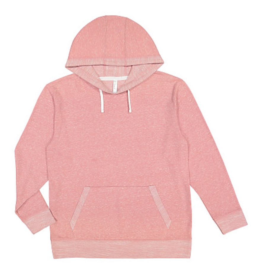 LAT Adult Harborside Melange French Terry Hoodie