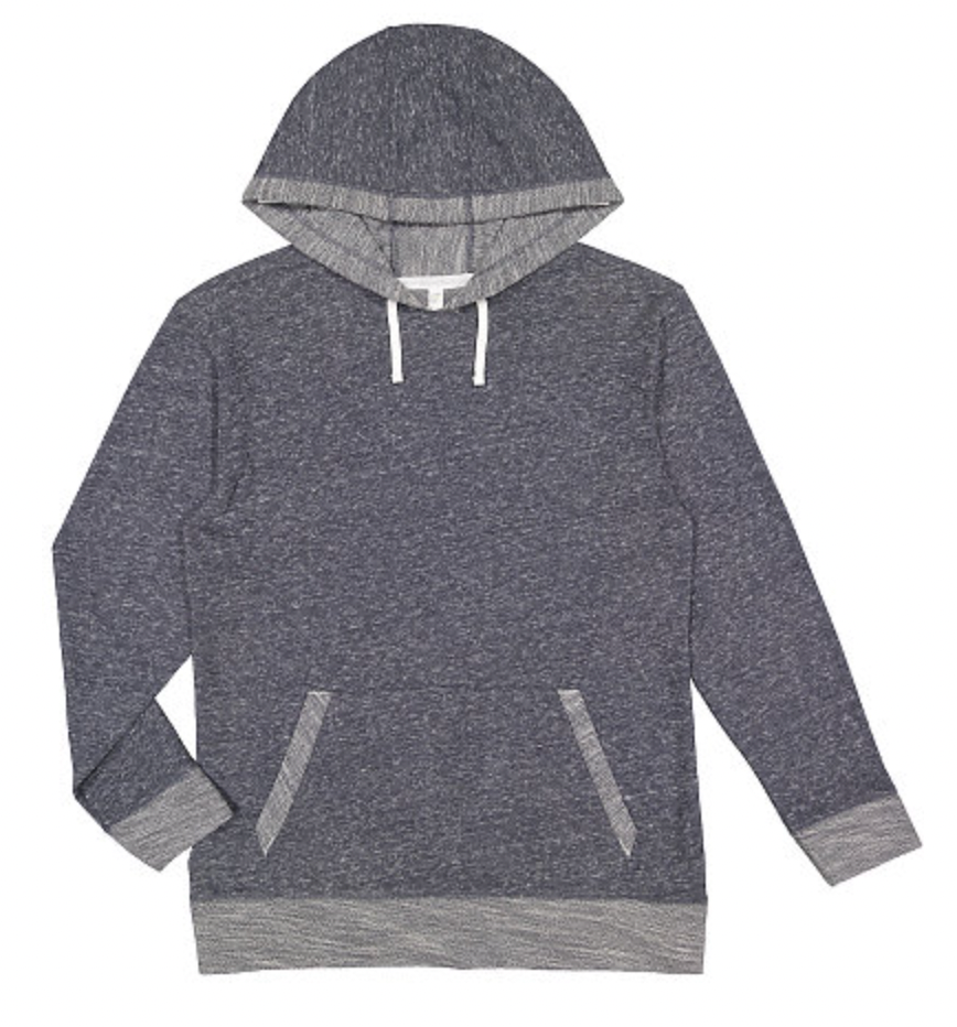 LAT Adult Harborside Melange French Terry Hoodie