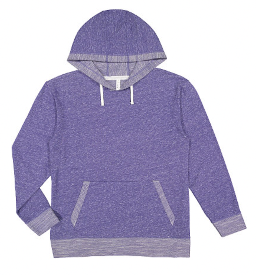 LAT Adult Harborside Melange French Terry Hoodie