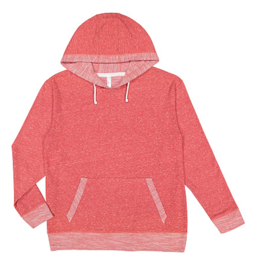 LAT Adult Harborside Melange French Terry Hoodie