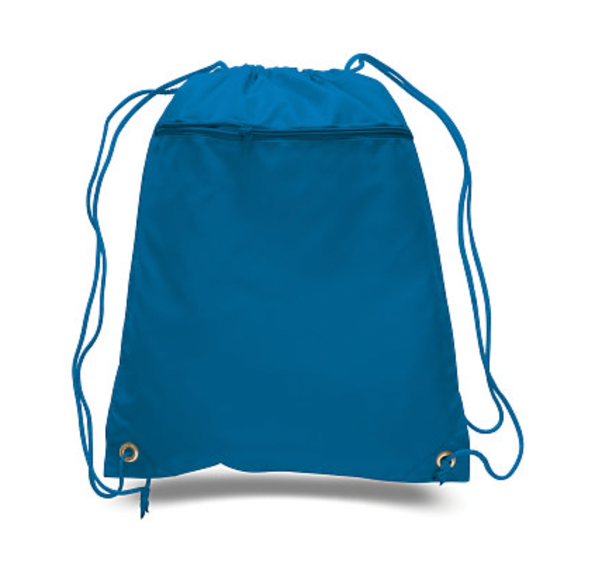 Q-Tees Cinch Up Polyester Backpack