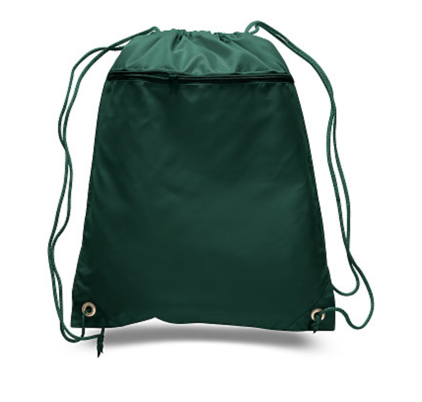 Q-Tees Cinch Up Polyester Backpack