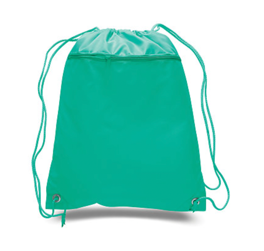 Q-Tees Cinch Up Polyester Backpack