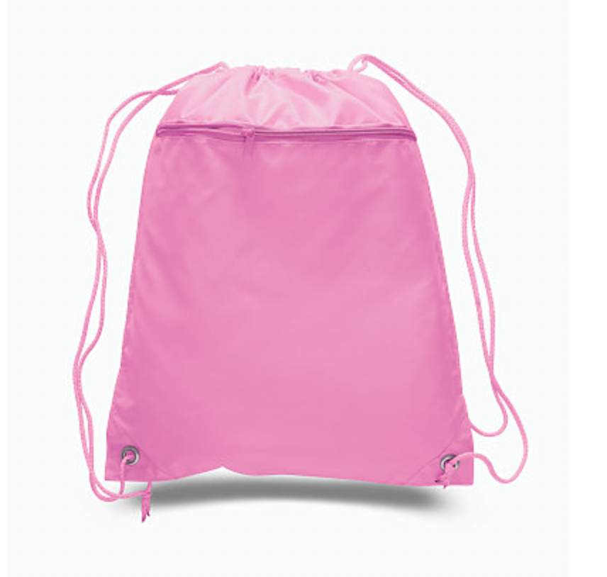 Q-Tees Cinch Up Polyester Backpack