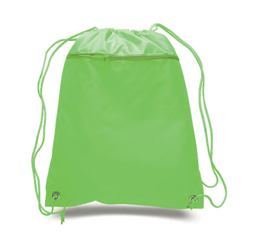 Q-Tees Cinch Up Polyester Backpack