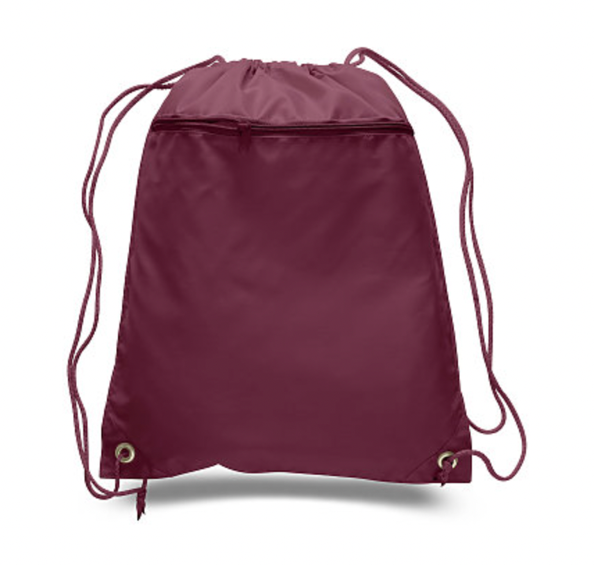 Q-Tees Cinch Up Polyester Backpack