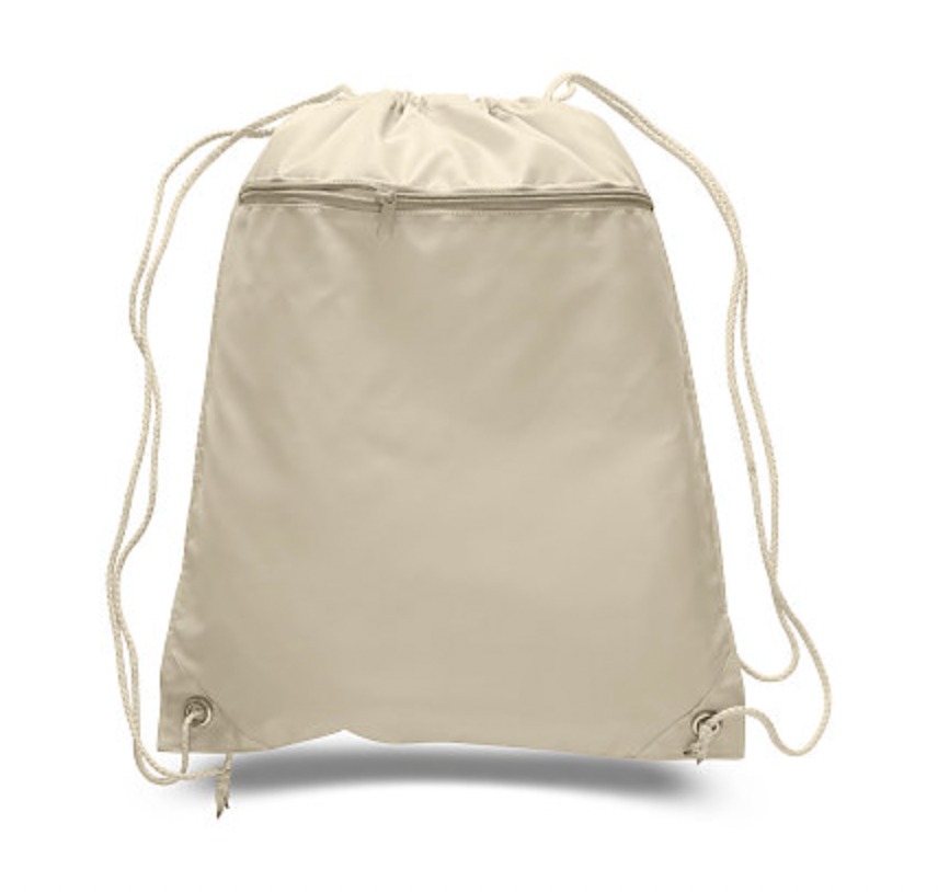 Q-Tees Cinch Up Polyester Backpack