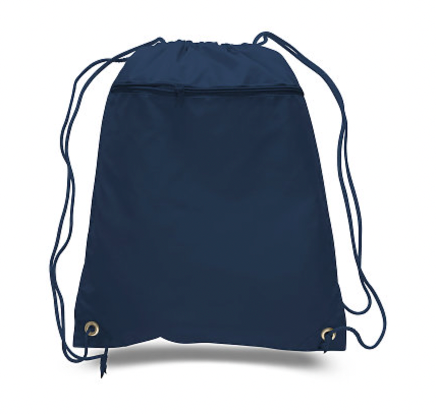 Q-Tees Cinch Up Polyester Backpack