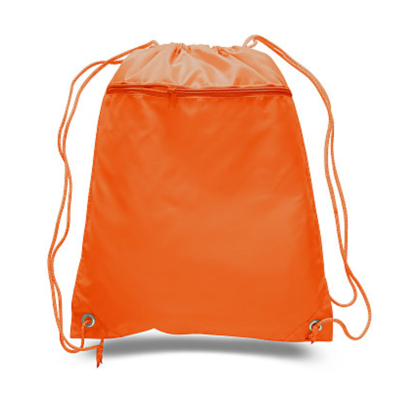 Q-Tees Cinch Up Polyester Backpack