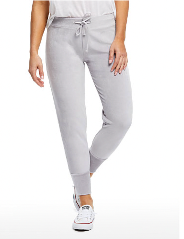 US Blanks Women's Plush Velour Pants