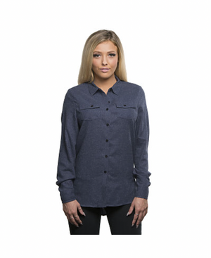 Burnside Ladies' Flannel Shirt