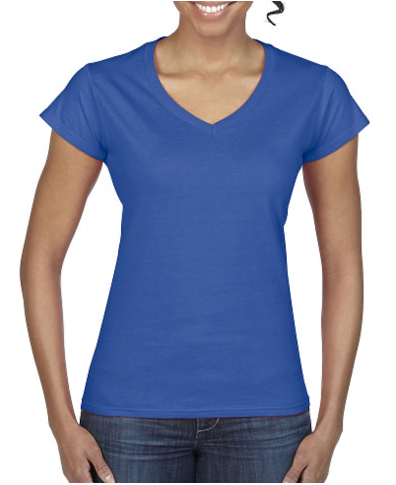 Gildan Softstyle Ladies' V-Neck T-Shirt
