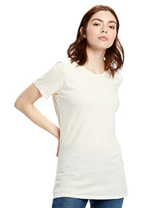 US Blanks Ladies' 4.5 oz. Short Sleeve Garment-Dyed Jersey Crew
